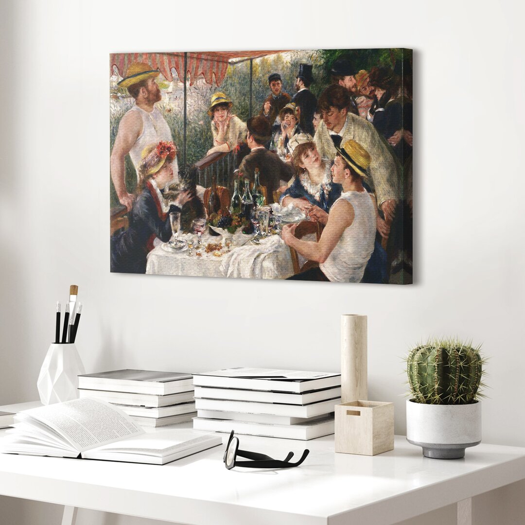 Leinwandbild Luncheon Of The Boating Party von Pierre-Auguste Renoir