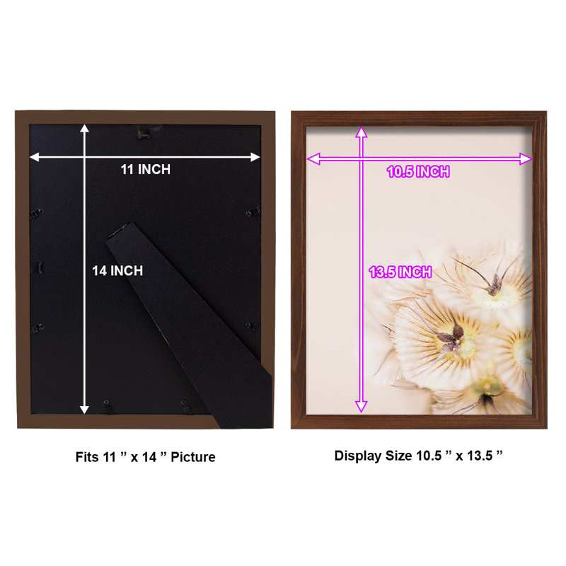 Brunton Bleach I, encadré sur papier, H 15 po x l 12 po x P 1 po, Châtaigne