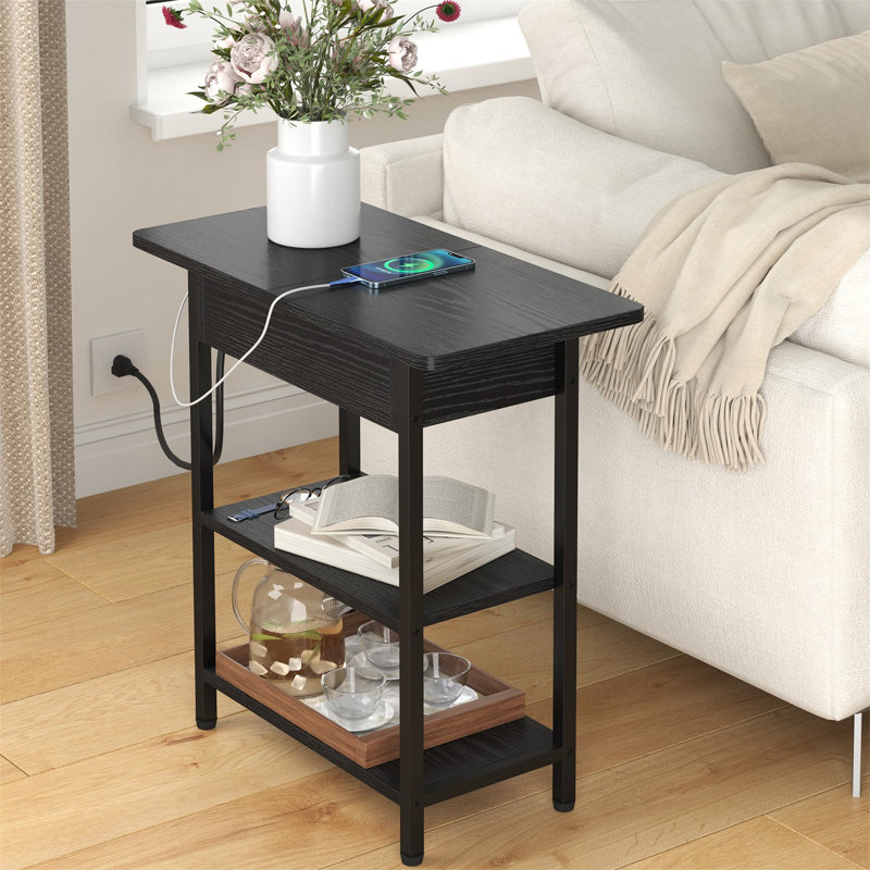 Table de bout Azareeyah, Noir