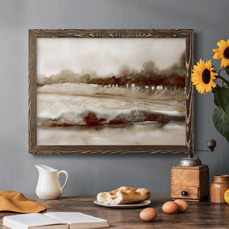 Season Of Fall, reproduction d'art sur toile, Noyer, H 26 po x l 38 po x P 1,5 po