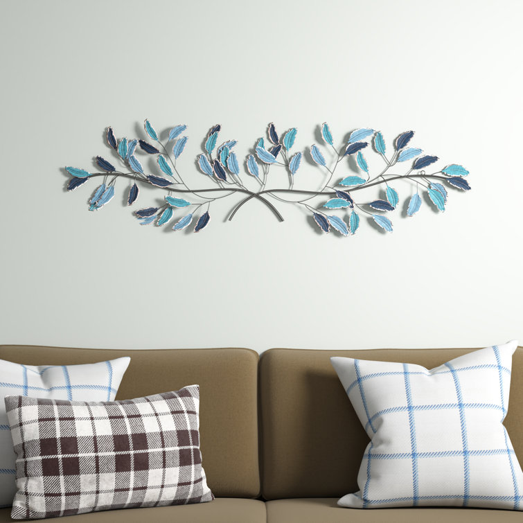 Traditional Plants & Flowers Wall Decor on Metal