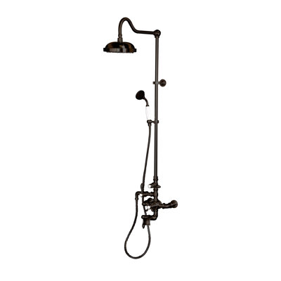 Système de douche et baignoire thermostatique Exposed (P0946) par Strom Living