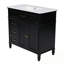 Meuble-lavabo avec lavabo et 3 tiroirs-2142917115