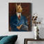 «Inspector Dog Leash» par J Paul - reproduction d'art sur toile tendue-200584570
