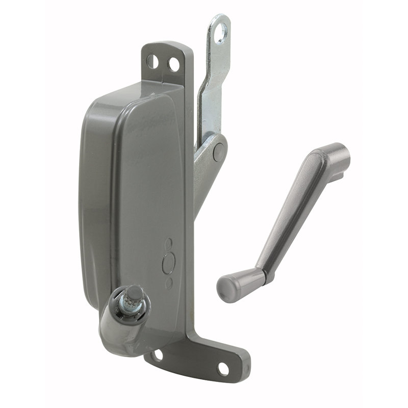 Stanley Awning Operator, Gray, Left Hand, 2-3/16 in. Offset Link (Single Pack)