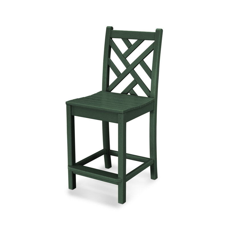 Chaise de comptoir Lakeside POLYWOOD Chippendale, Vert