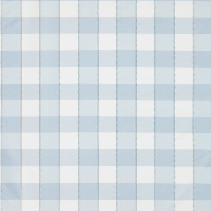 Oriana Chelsea Check Fabric, Sky