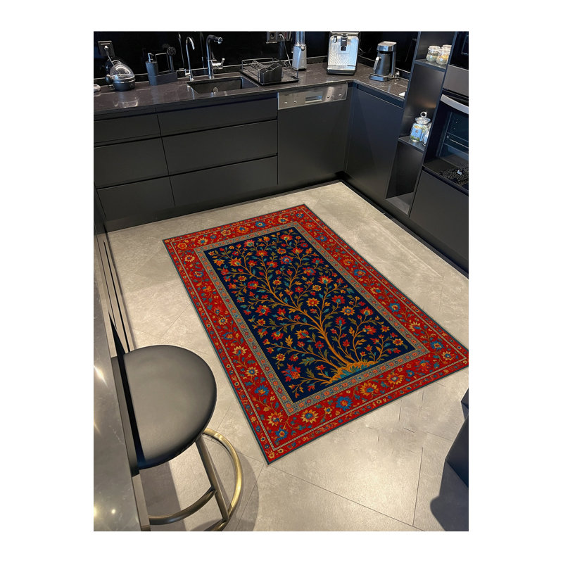 Tapis tissé à la crème Mosso, 3'3" x 4'11"