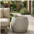 Outdoor Lightweight Concrete Side Table