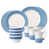 White/Delft Blue