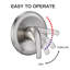 Système de douche complet avec valve brute-70047055