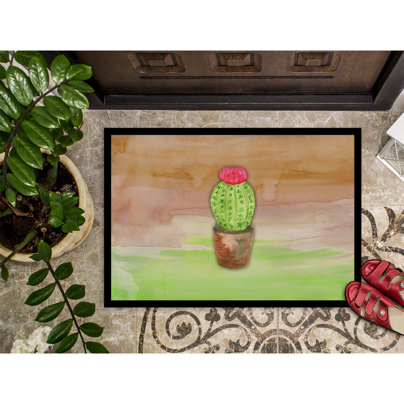 Tapis de porte pour l’extérieur antidérapant, Rectangulaire : 18 po x 27 po