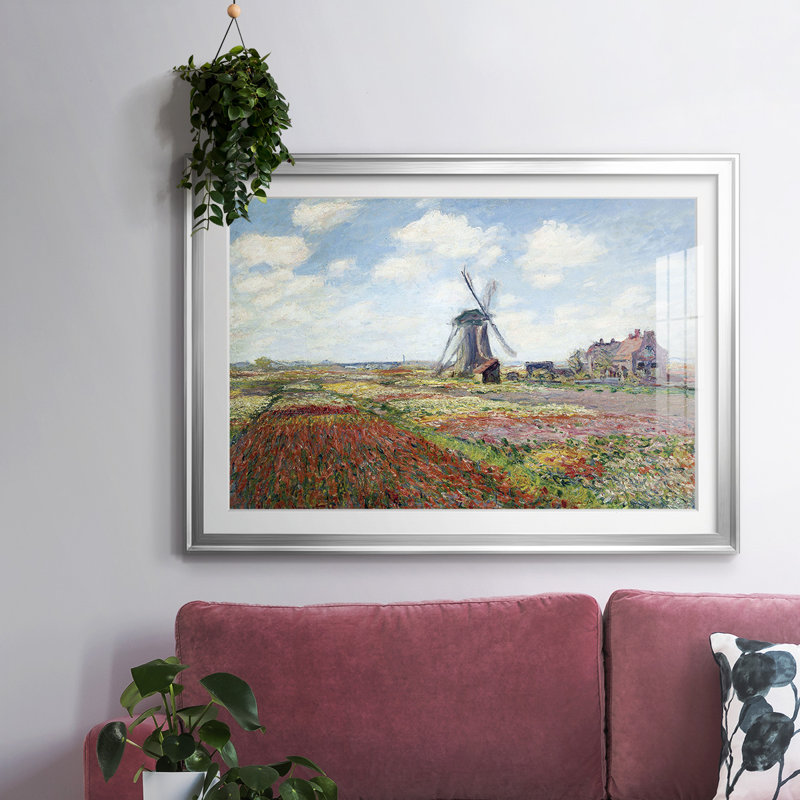 Tulipes des Pays-Bas par Monet, Argent, H 15 po x l 21 po x P 1,5 po