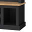 Arbre d'entrée 79 po avec banc de rangement, rangement pour chaussures d'entrée, 13 compartiments et 6 crochets, noir-102440687