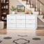 Commode 9 tiroirs 63 "blanche-2029745829