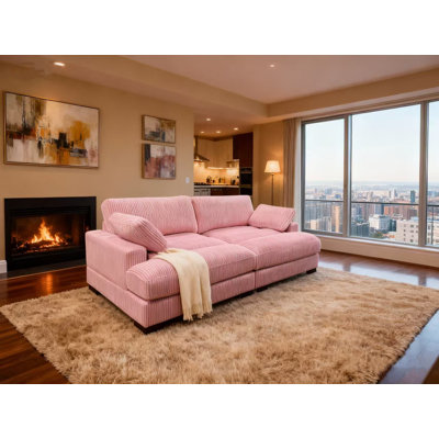 Mordecai 90" Square Arm Sofa