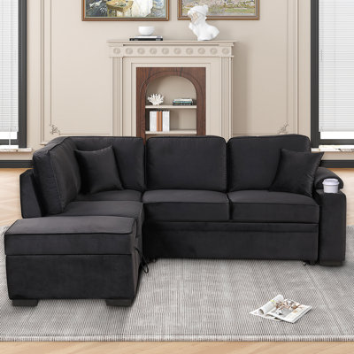 83.65'' Pillow Top Arm Sofa Bed