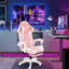 Fauteuil de bureau ergonomique avec dossier lombaire et repose-pieds ergonomique-1193507080