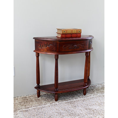 Aimiejit 33'' Solid Wood Console Table