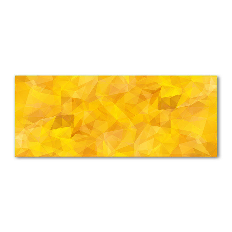 Abstraction Triangles - Wrapped Canvas Print