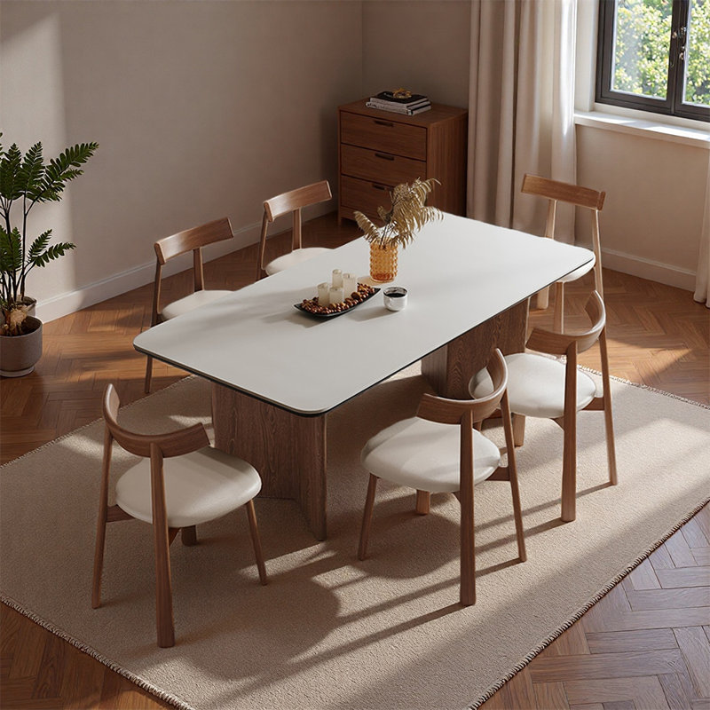 Ellis, 7 pièces : table, 6 chaises, H 29,53 po x l 55,12 po x P 31,5 po