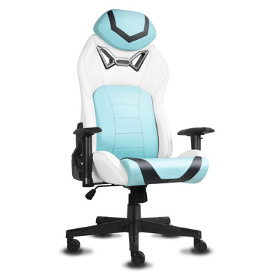 Inbox Zero Adjustable Ergonomic Swiveling PC & Racing Game Chair by Inbox Zero