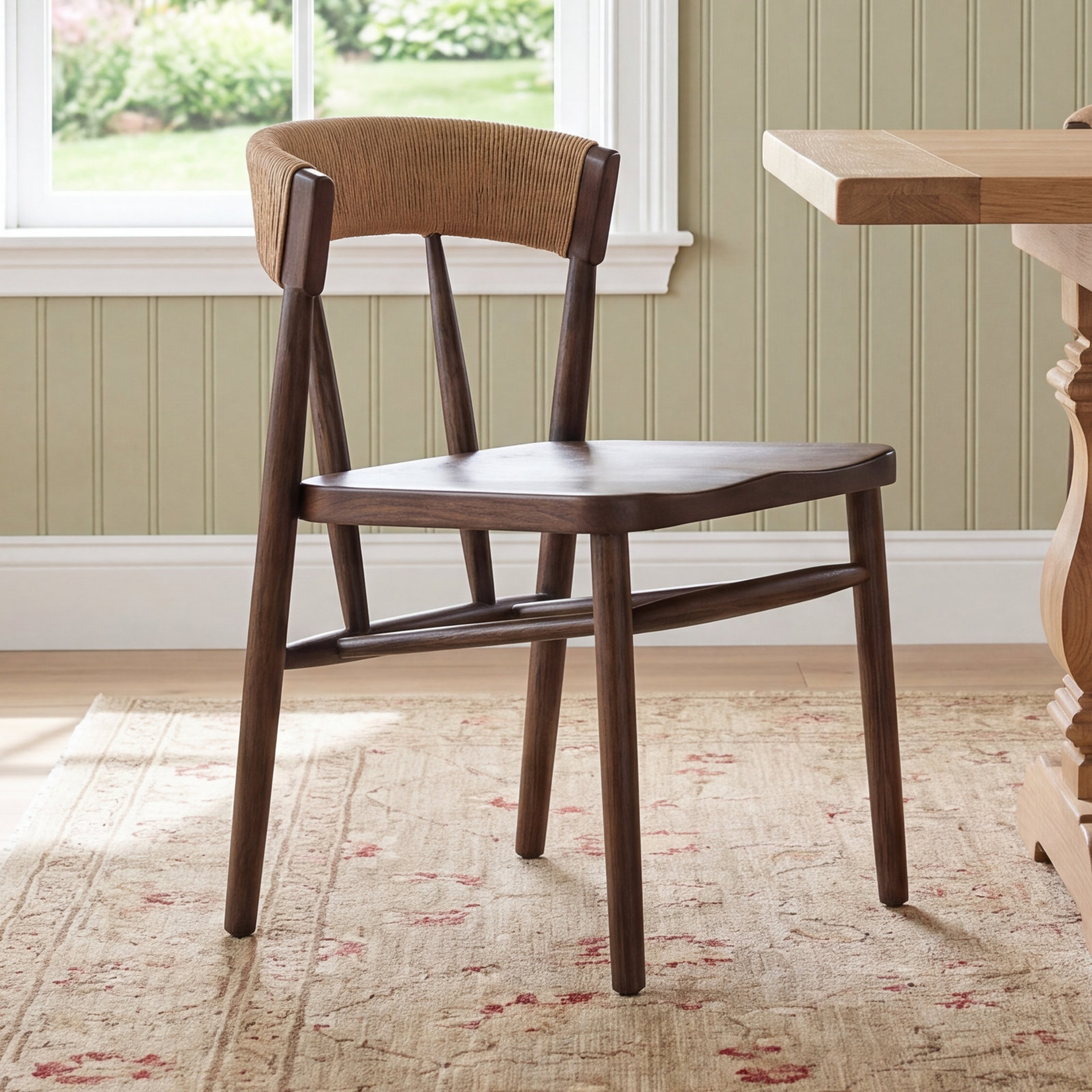 Siofra Oak Side Chair, Brown