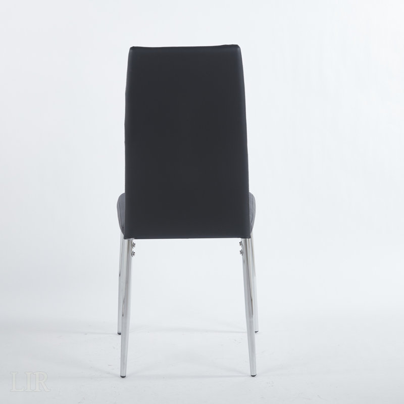 Ensemble repas Mid-Century avec plateau en verre et pieds en métal, idéal pour 4 à 6 personnes, alliant style et fonctionnalité