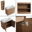 Ensemble de meuble-lavabo simple 40 po avec plateau en céramique Ornar, meuble-lavabo simple autoportant avec lavabo en céramique et support de rangement de 12 po-1971439304