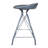 Swivel Upholstered Counter Stool with Metal Frame-274060454