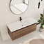 Ensemble de meuble-lavabo simple 48 po avec plateau en résine Blunham-652074059-671085541