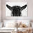 Peeking Black Goat-107489090