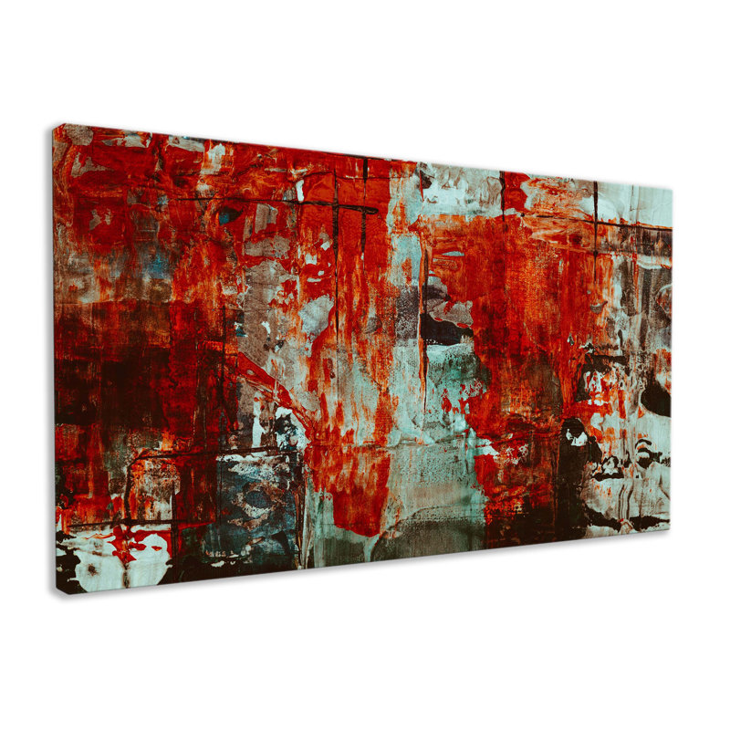 Splash - Wrapped Canvas Painting, 51cm H x 76cm W x 2cm D