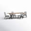 Naples 94.5'' Rectangular Outdoor Dining Set-51015723