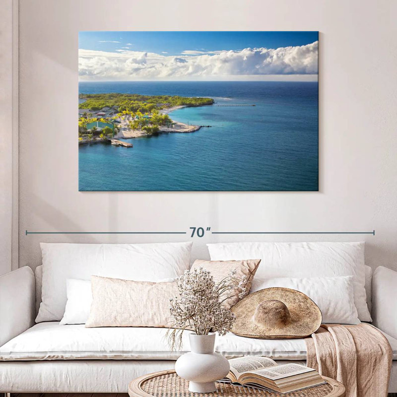 Gillard Roatan Island, H 32 po x l 48 po