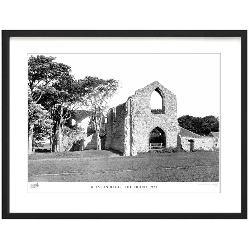 Beeston Regis, The Priory 1921 by Francis Frith - Single Picture Frame Print, 60cm H x 80cm W x 2.3cm D