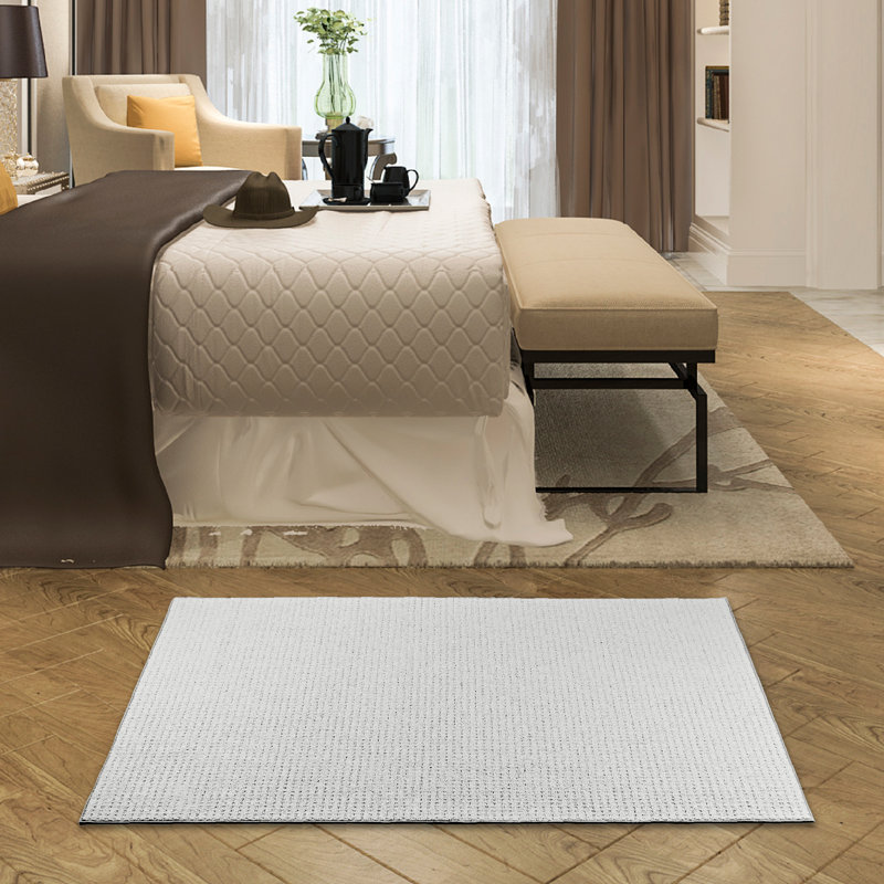 Tapis ivoire Furnish My Place, Tapis de couloir de 4 pi x 8 pi