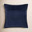 Edgar Square Cotton Velvet Throw Pillow-1117791509-1142992200-1171854563