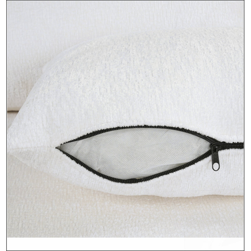Divan-lit modulaire avec canapé-lit et rangement 112,2 po, Crème, crème, 4