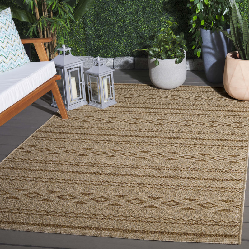 Tapis intérieur / extérieur en sisal toutes saisons Larmont, Rectangle 5 pi 3 po x 7 pi 6 po