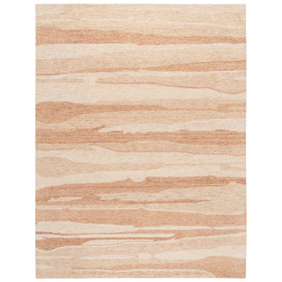 Narragansett Ebony Hand Tufted Wool Pile Abstract Rug