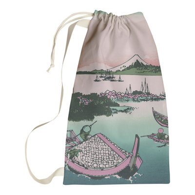 Hague Fabric Laundry Bag with Handles