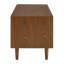 Meuble télé 71 po Mid-Century Rattan Modern