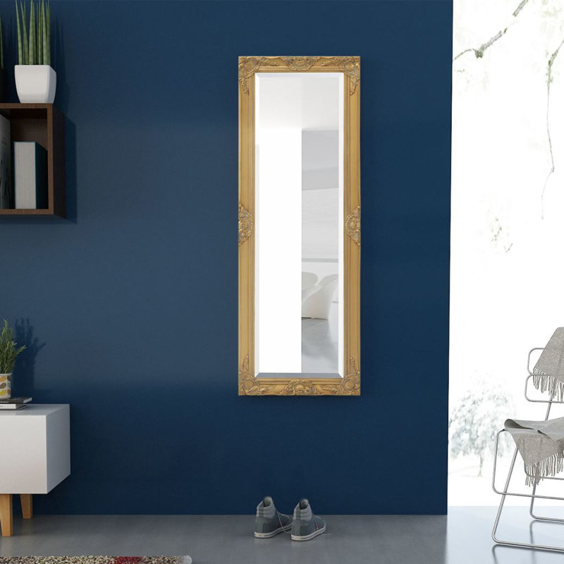 Blanche Full Length Mirror, Gold, 100cm H x 50cm W