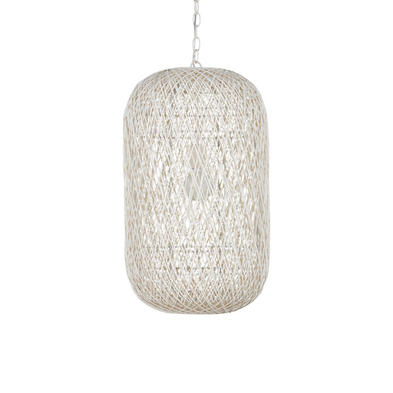 Cocoon Medium Pendant, 27" H x 15.5" W