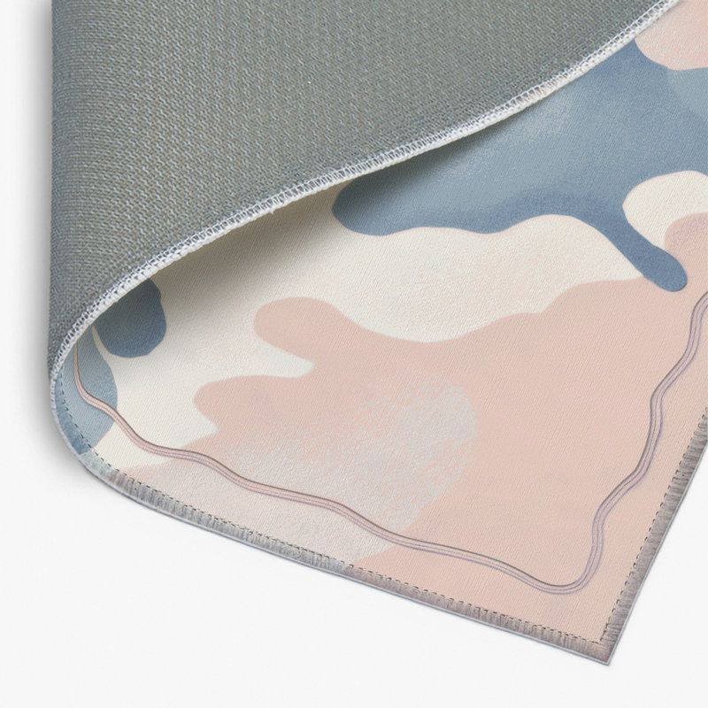 Tapis intérieur et extérieur Blush Horizon, Rectangle 1'6" x 2'6"