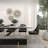 Camaury Glass Frame Circle Mirror