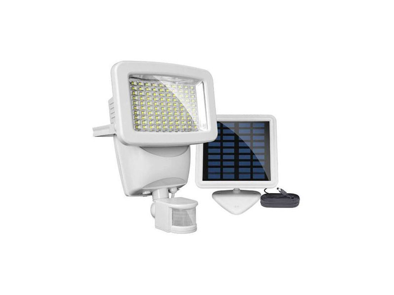 Lampe de sécurité solaire Classy Caps SMS600W ultra-lumineuse à 100 DEL avec détecteur de mouvement
