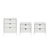 Ensemble de commode et table de chevet 3 pièces Coney