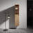 12" Bathroom Side Cabinet, 2-Soft Close Doors, Float Mounting Design, 12*2-1458482259